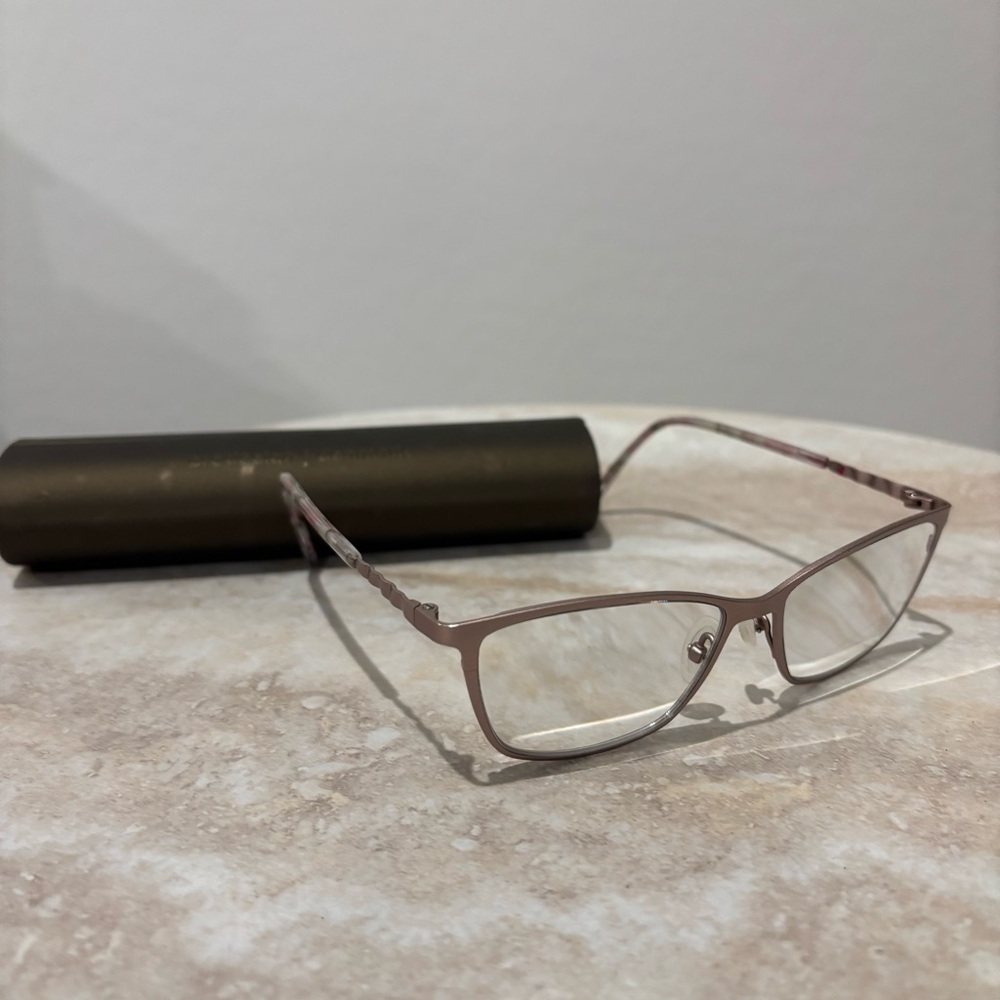 Prodesign Denmark model 1436 rounded squared eyeglasses